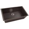 Nantucket Sinks 33-inch Undermount Granite Composite Sink in Brown PR3320-BR-UM - alternate 4